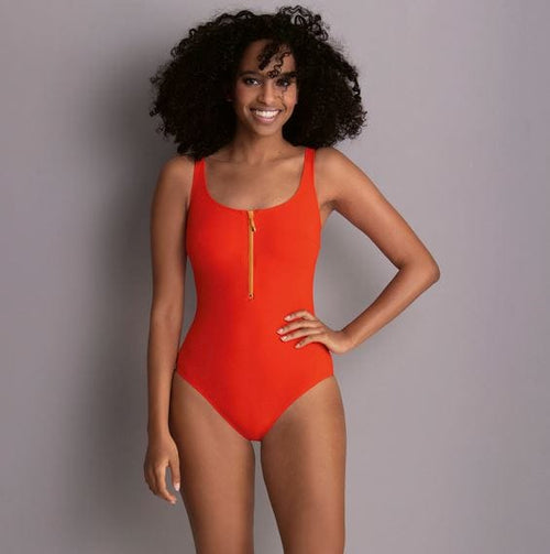Anita Swimwear Anita Elouise Swimsuit with Zip Non-Wired (Venere)