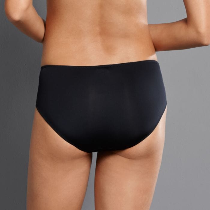 Anita Selma High Waist Briefs 1336 Back View Black