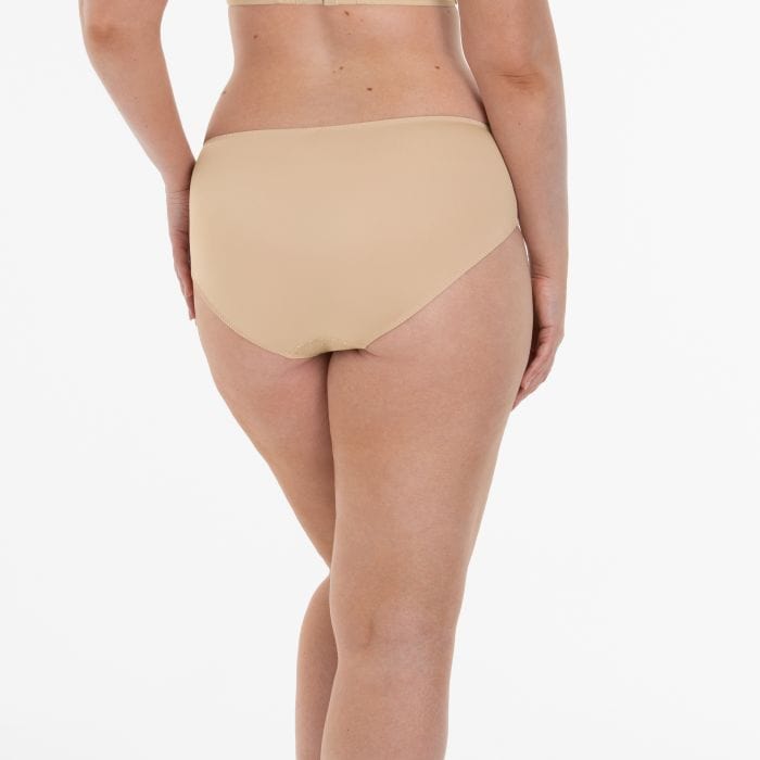 Anita Selma High Waist Brief in desert back view | Envie Lingerie