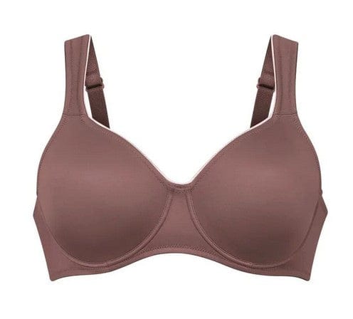 Close Up of Anita Twin Underwired Bra 5490 in Berry | EnVie Lingerie