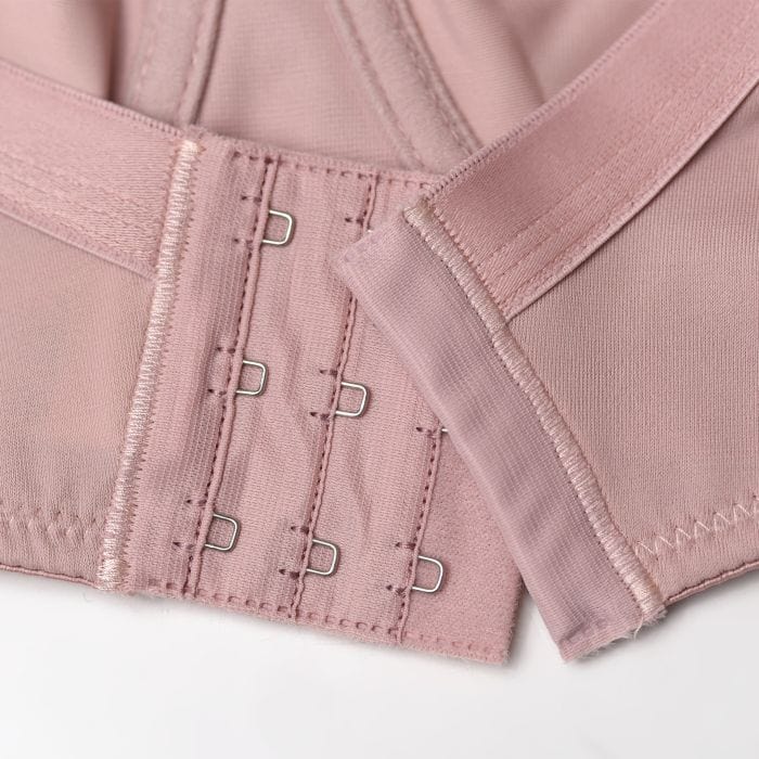 Anita Twin Bra Rosewood Close Up Hook and eye Fastening | EnVie Lingerie