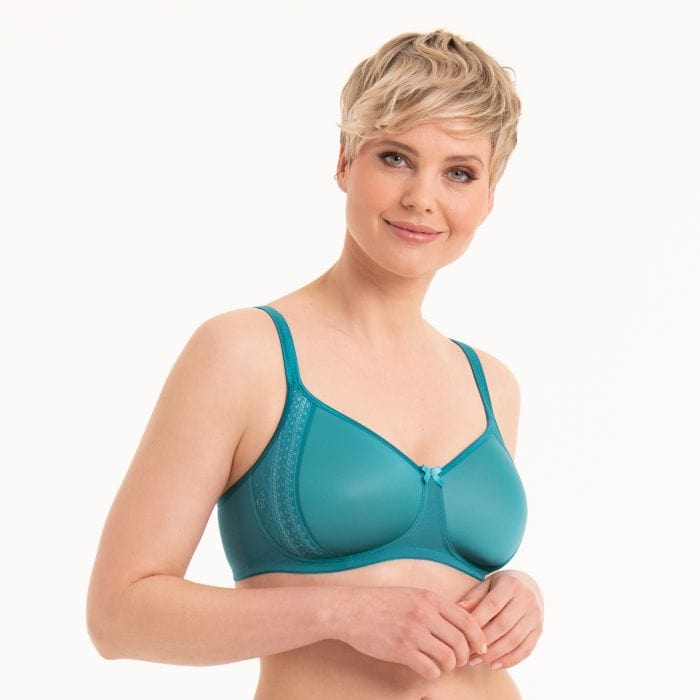 Anita fleur Soft Cup Bra Light Emerald | EnVie Lingerie