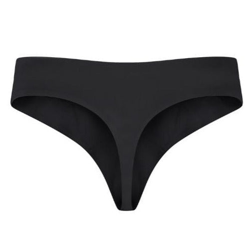 Bye Bra Period Thong for Low flow in black | EnVie Lingerie