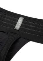 Bye Bra Boxerstring  Thong with Mesh Lace Waist Medium flow | Envie Lingerie