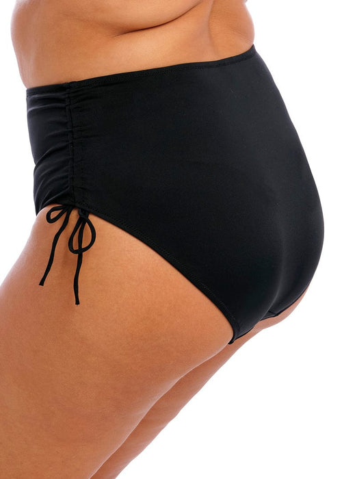 Fantasie Swimwear Elomi Plain Sailing Black Adjustable HIgh Waist Bikini Brief