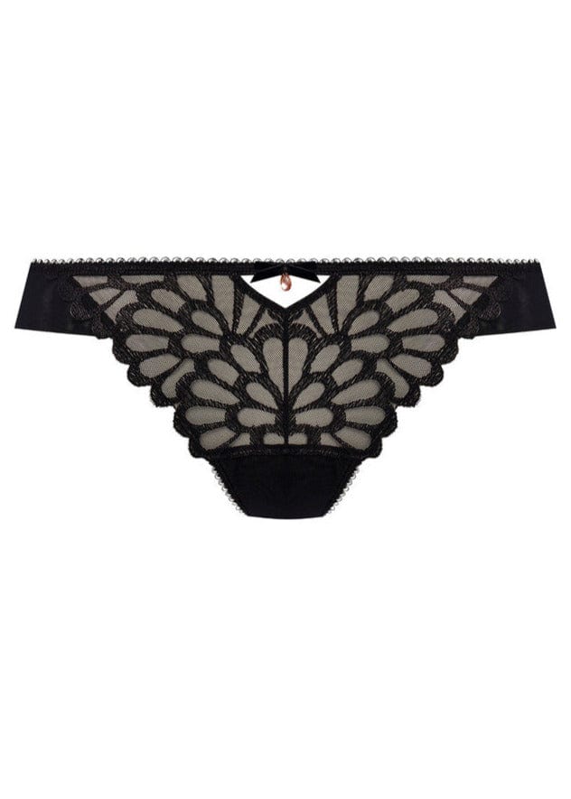 Freya loveland brazilian lace lingerie set on a white background