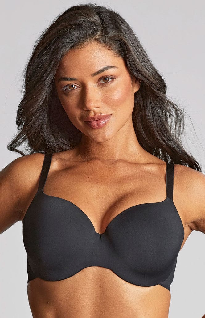 Panache 365 Moulded T Shirt Bra Black | nVie Lingerie