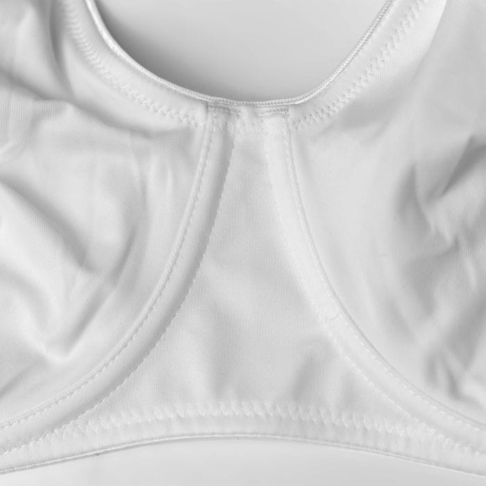 Anita Twin Underwired Bra White close-up | EnVie Lingerie