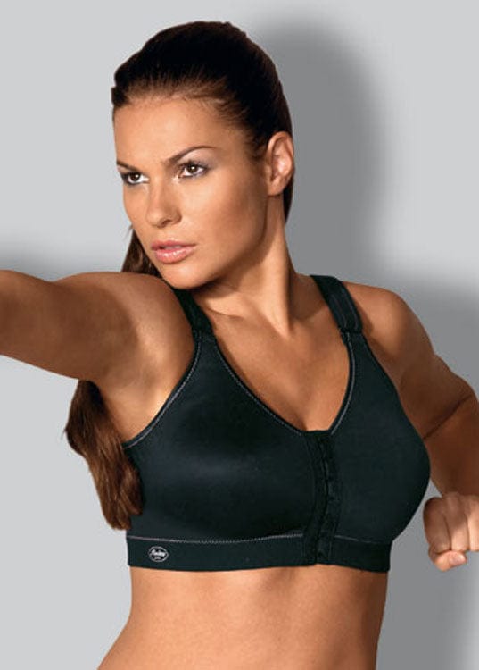 Anita Bras 32A / Black Anita Active Front Fastening Sports Bra