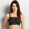 Anita Mastectomy Bras 34A/B / Black Anita Care Mastectomy 0600 Clip On Lace Insert for Camisole Top