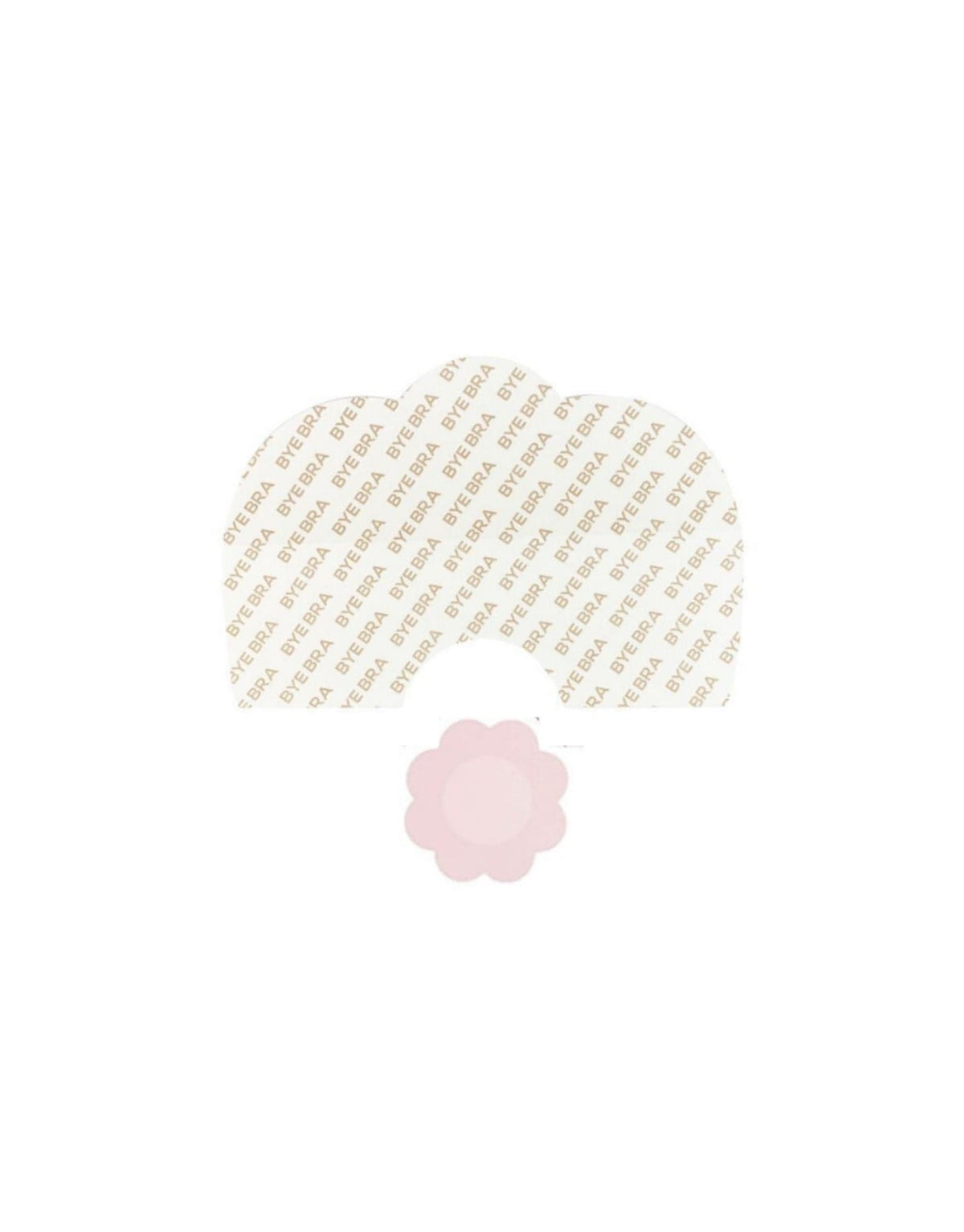 Bye Bra Bras Beige / A-C Bye Bra Breast Lift Tape + Satin Nipple Covers