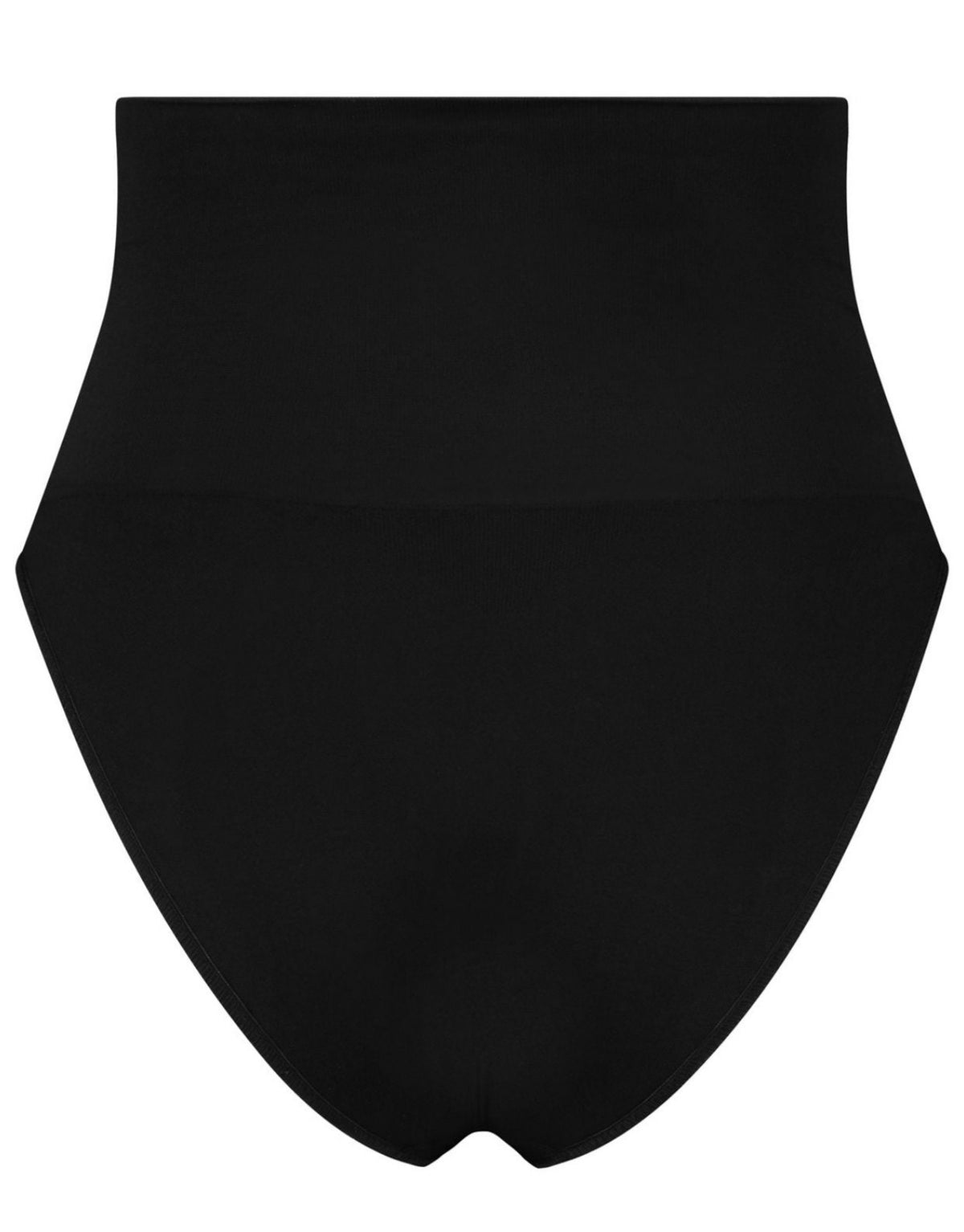 Bye Bra Seamless High Waist Brief Back View Flat product on white background | Envie lingerie