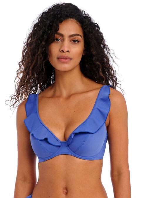 Freya Swimwear 28E / Plain Azure Freya Jewel Cove Bikini Top Azure