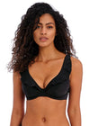 Freya Swimwear 28DD / Black Plain Freya Jewel Cove Bikini Top Black