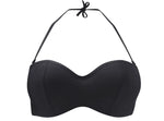 Panache Swimwear 30D / Black Panache Holly Bandeau Strapless Bikini Top