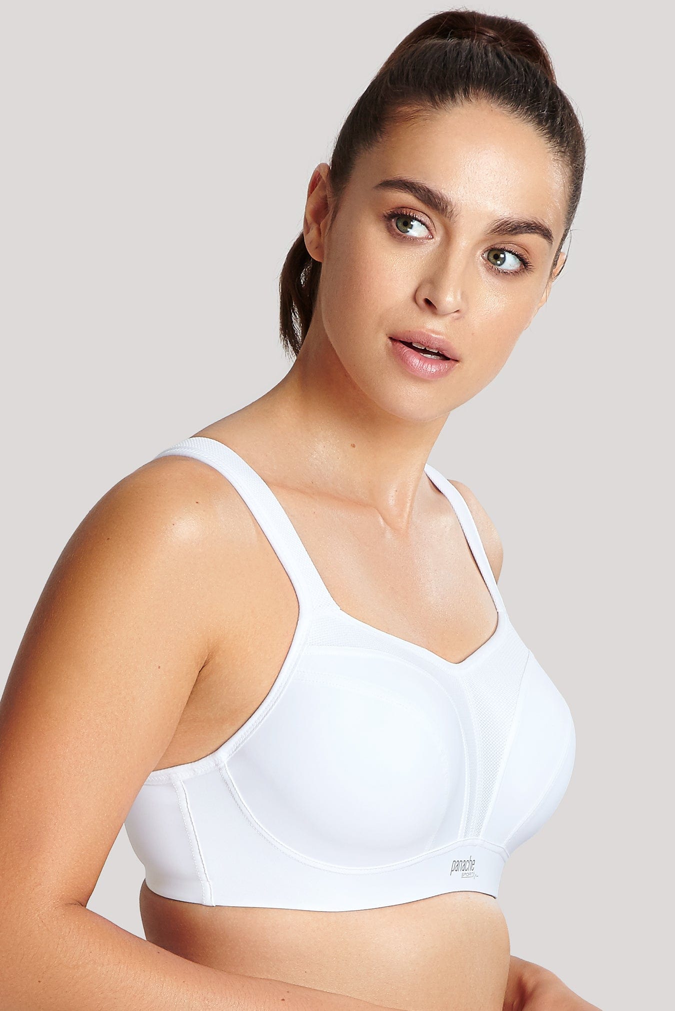 Panache Underwired Sports Bra White – Envie Lingerie