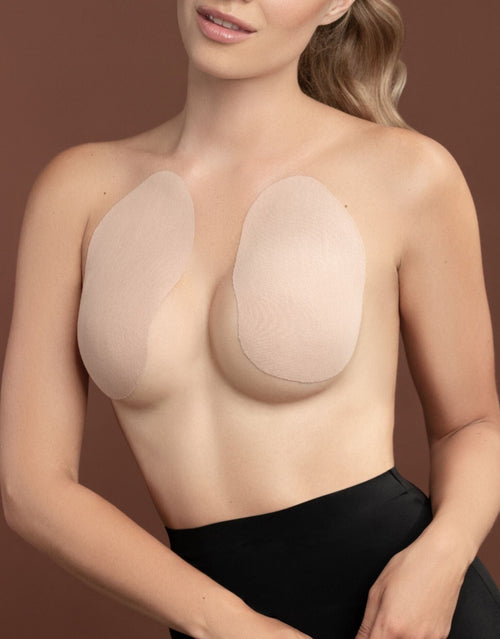 Bye Bra Bras Beige / A-C Bye Bra Breast Lift Pads + Satin Nipple Covers