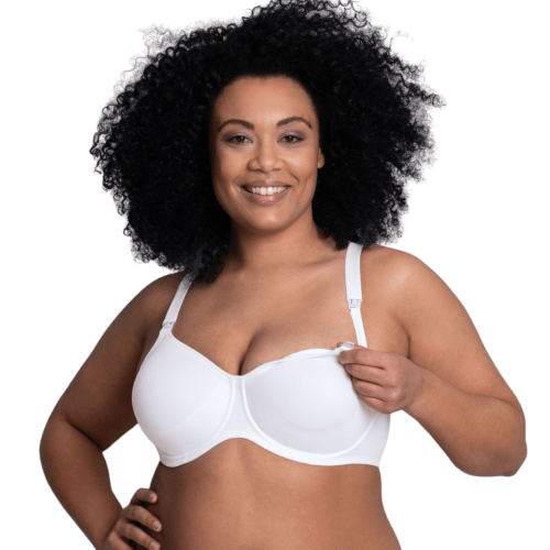 Anita Basic Nursing Bra White | Envie Lingerie