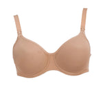 Anita Basic Underwired Nursing Bra Deep Sand Front | EnVie Lingerie