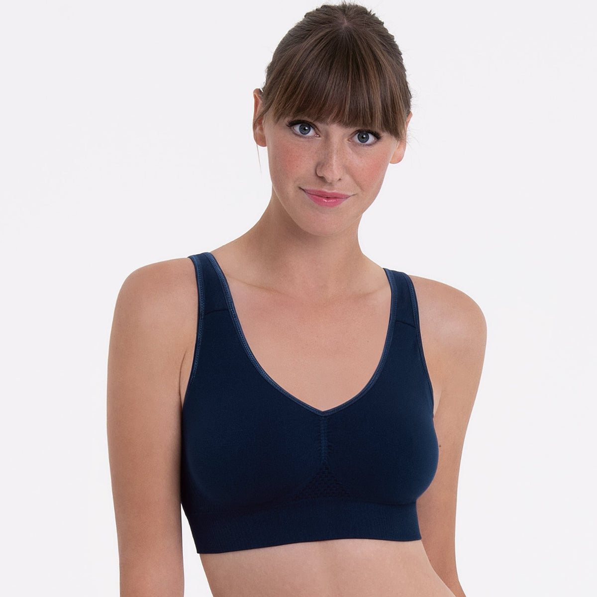 Anita Mastectomy Bra Lynne Maritime Blue | EnVie Lingerie