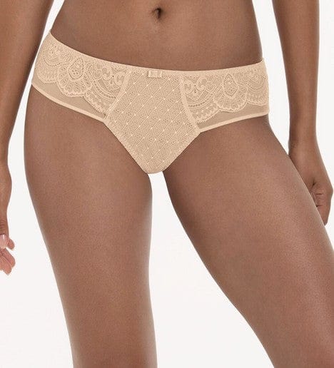 Anita rosa Faia Brazilian shorty Selma in Desert | EnVie Lingerie