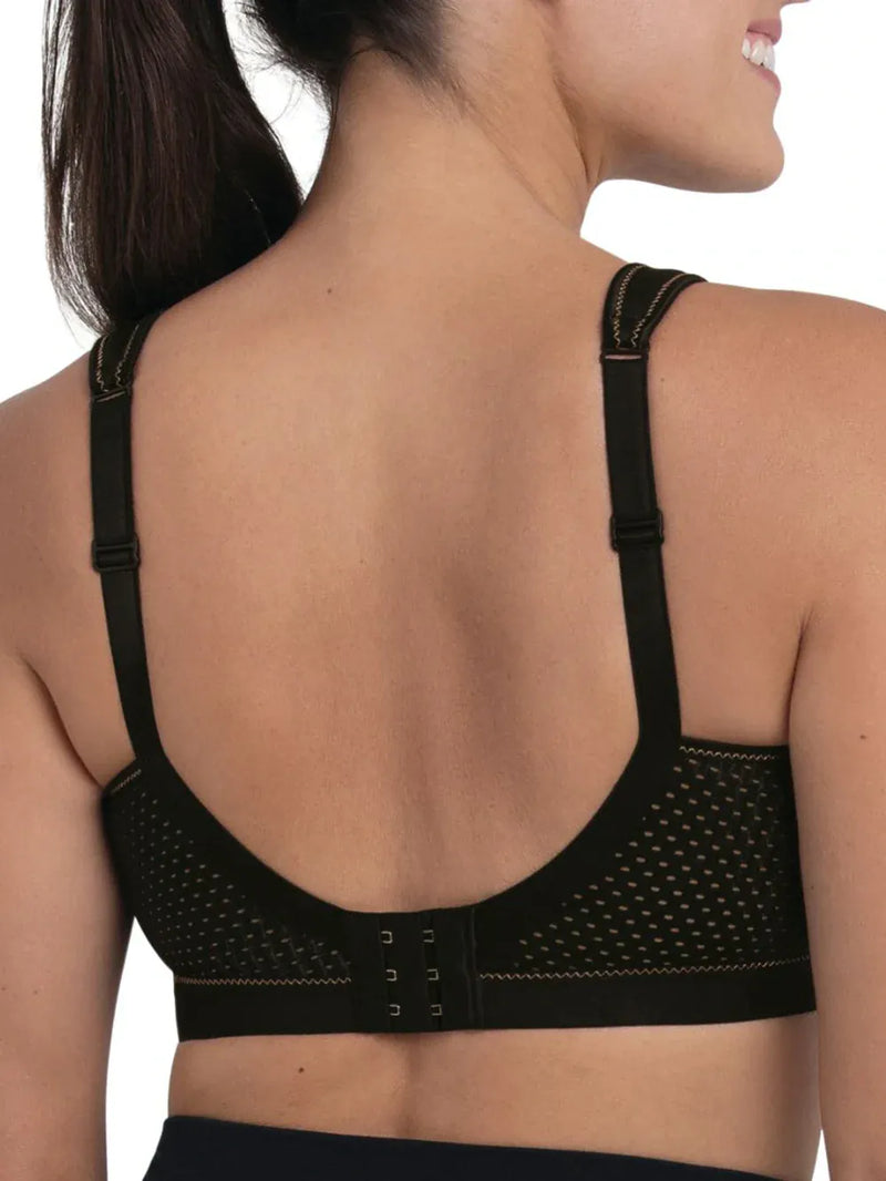 Woman wearing anita Momentum sports Bra Back view | Envie Lingerie