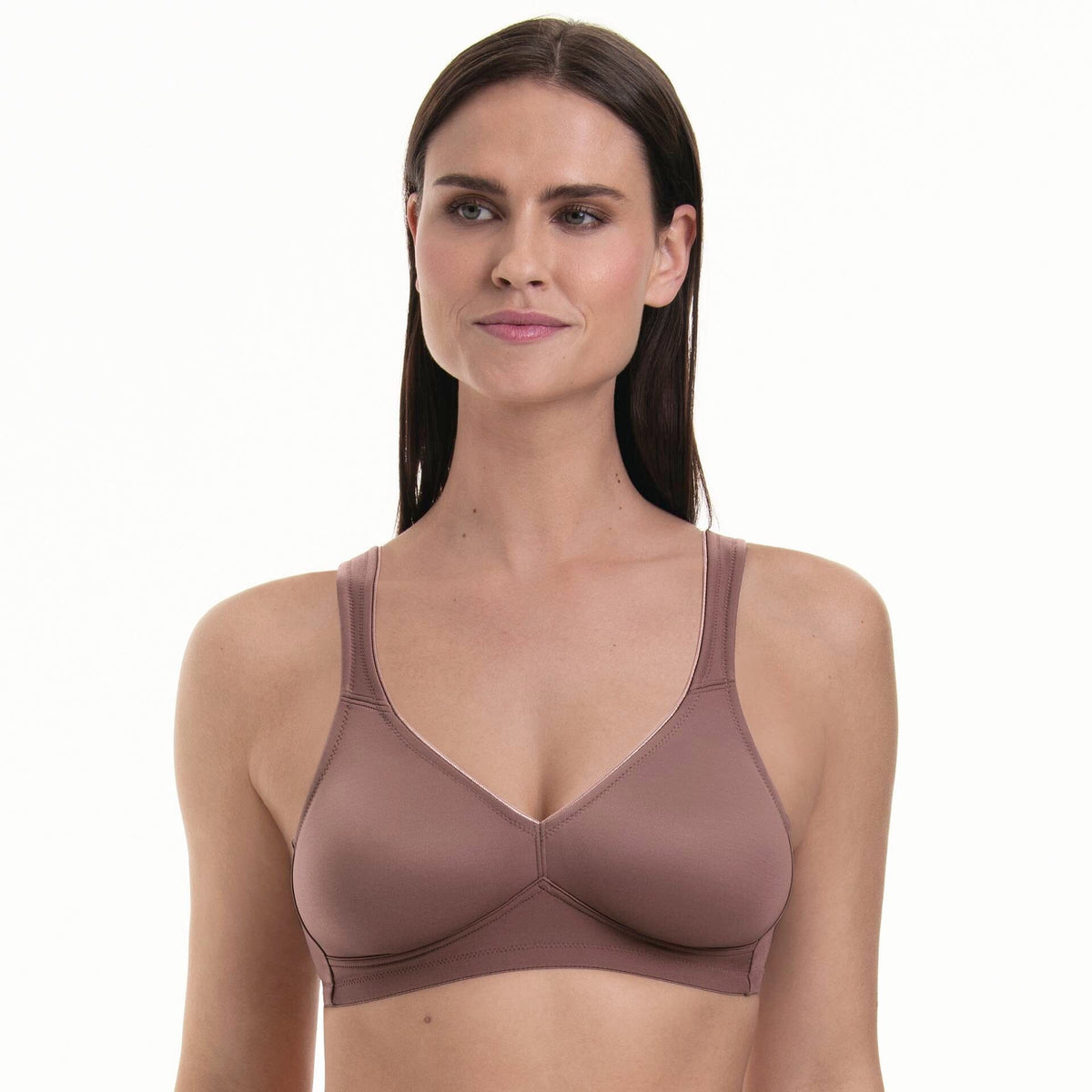 Anita Women's Havanna 5813 Non-Wired Comfort Bra Pack Of 2 - Size 42F, Desert Crystal Color, Full Cup Support