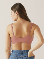 Bravado Ballet Bra Rose Clay Back View | EnVie Lingerie