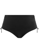 Elomi Plain Sailing Black Adjustable HIgh Waist Bikini Brief