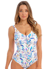 Fantasie Swim Calypso Harbour Multi Underwired V-Neck Swimsuit with Adjustable Leg