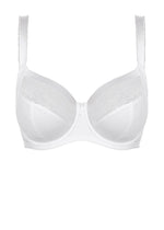 Fantasie Illusion White Side Support Bra Flat | EnVie Lingerie