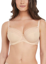 Fantasie Lingerie Fusion Sand Underwired Full cup side Support bra Front