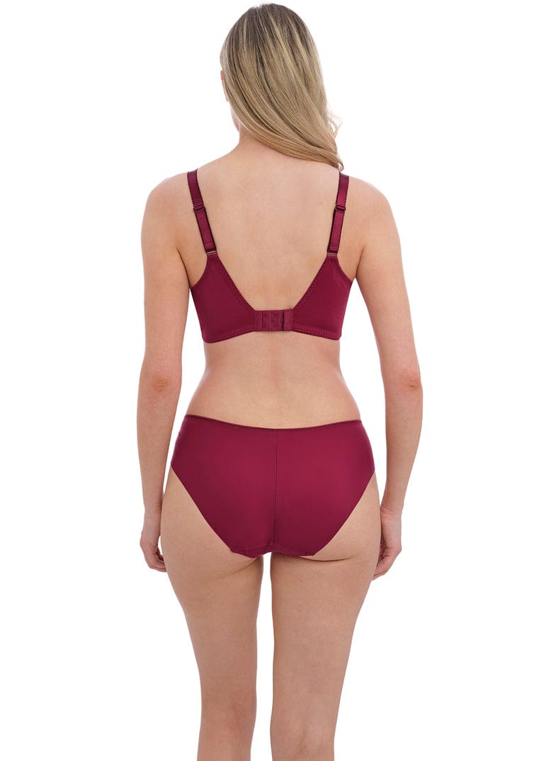 Fantasie Lingerie Illusion Berry Underwired side Support Bra Back