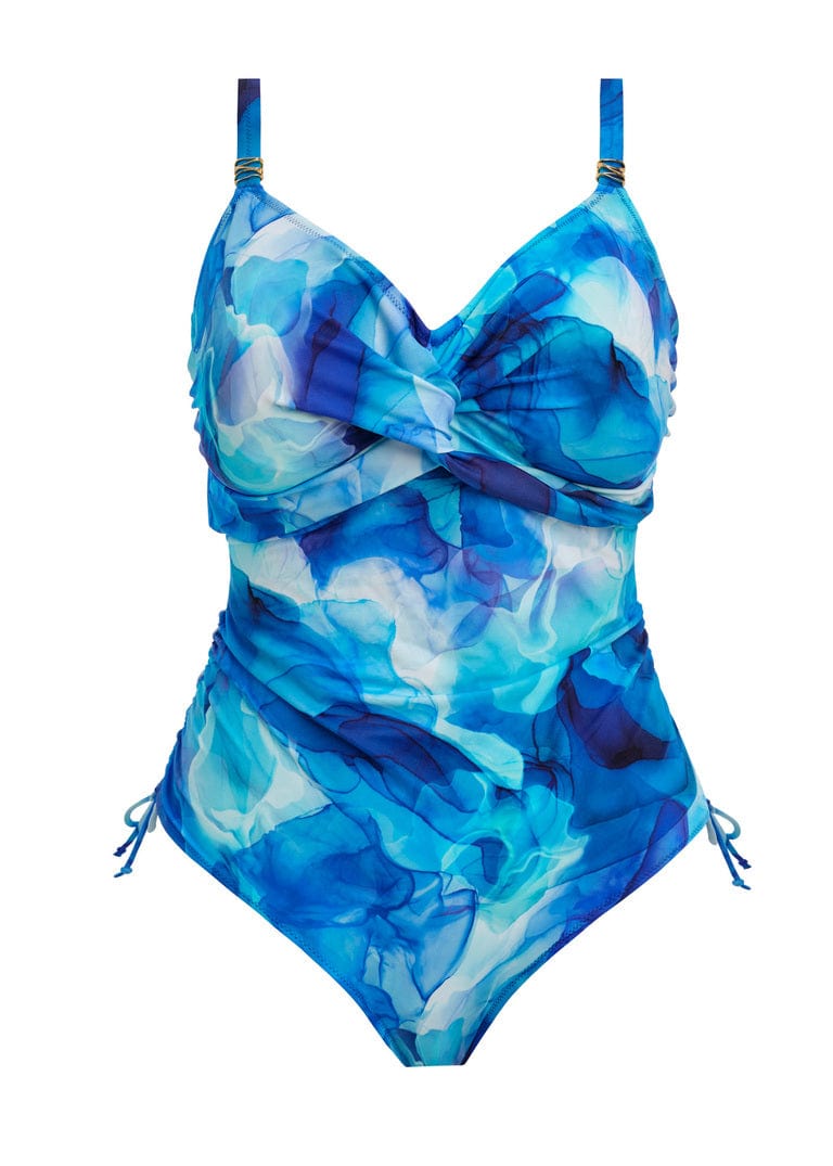 Fantasie Saunton Sands Uw Twist Front Swimsuit - Adjustable | EnVie Lingerie