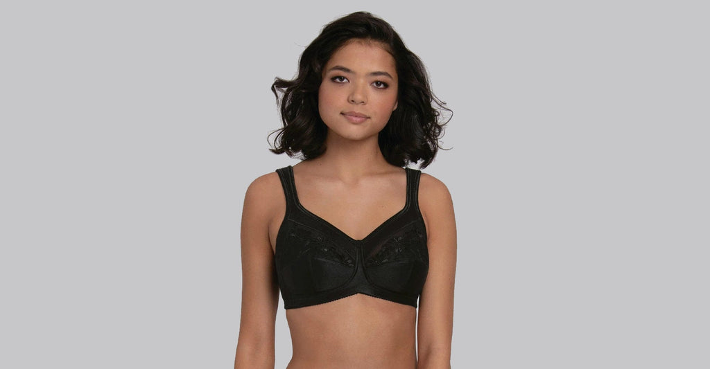 Cancer Research UK Post Surgery Comfort Bra - Black