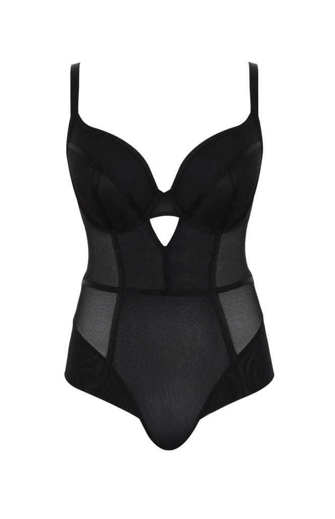 Panache Essence Bodysuit Front View | EnVie Lingerie