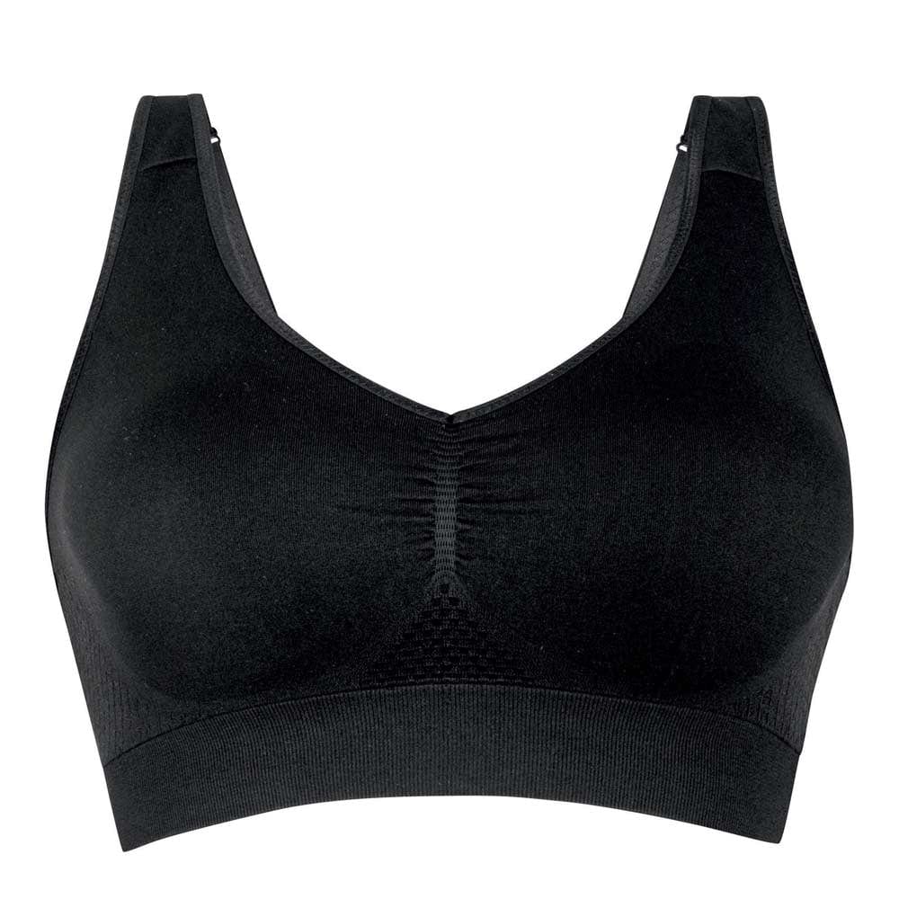 Anita Care Post Surgery Mastectomy Bra Front Black