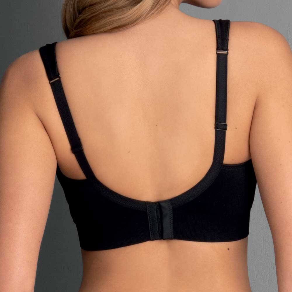Anita Care Post Surgery Mastectomy Bra Black Back View
