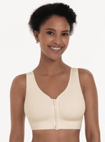 Anita Post Surgery Bra with Zip Crystal Front