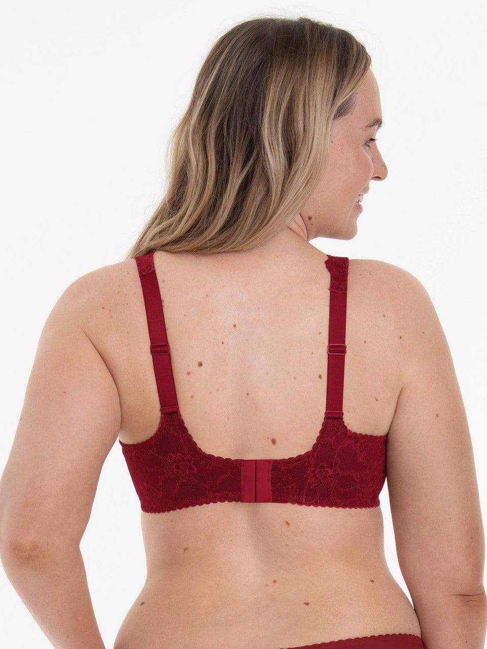 Anita Women's Underwire Bra – Bobette 5288 Floral Lace Medium Support Bra | Adjustable Straps Hook & Eye Closure