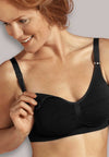 Carriwell Non Wired Nursing Bras SMALL / Black Carriwell Original Seamless Nursing Bra