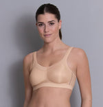 Anita Active Momentum Sports Bra Desert front view | EnVie Lingerie