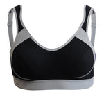 Anita Active Sports Bra Extreme Control Black Front close Up | EnVie Lingerie
