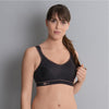 Anaita Active Sports Bra Extreme Control Black & Gold Front View | EnVie Lingerie