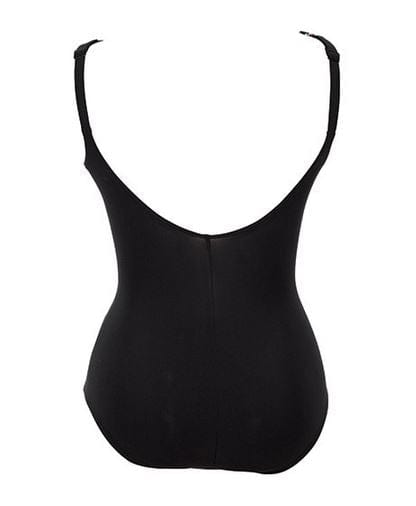 Anita Care Mastectomy Swimsuit  Florinia black back view from EnVie Lingerie-