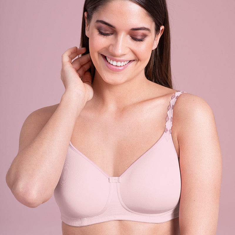 Anita Care Tonya Flair Mastectomy Bra Pink Front View | EnVie Lingerie