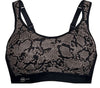 Anita Extreme Control Sports Bra Python Close Up | EnVie Lingerie