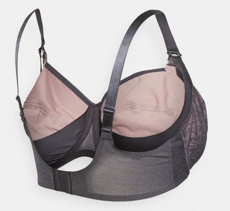 Anita Fleur Lace Underwired Nursing Bra Black