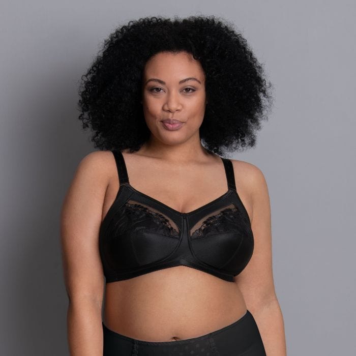 Anita Comfort Safina non wire Bra (Black) with thin straps