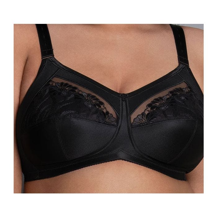 Anita Non Wired Bras Anita Comfort Safina non wire Bra (Black) with thin straps